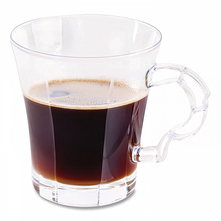 Classicware Coffee Mug, 8 oz, Clear, 192/Carton (CWM8192)