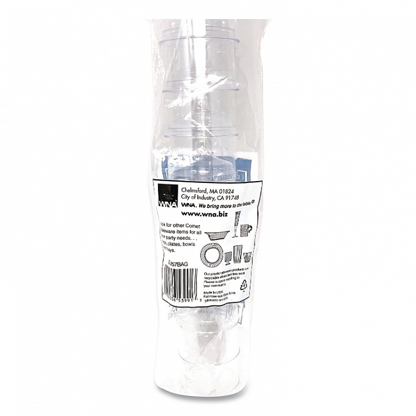 Comet Stemmed Drinkware, 5.75 oz, Clear, 500/Carton (SW6)