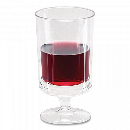 Comet Stemmed Drinkware, 5.75 oz, Clear, 500/Carton (SW6)
