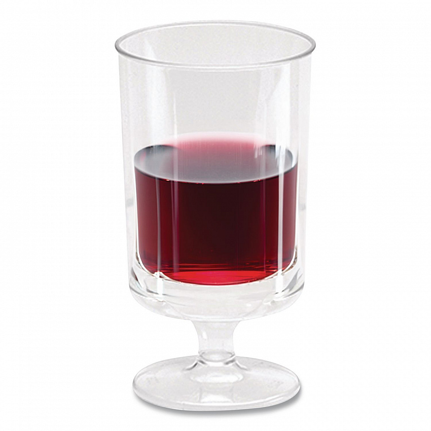 Comet Stemmed Drinkware, 5.75 oz, Clear, 500/Carton (SW6)