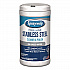 Stainless Steel Wipes, 1-Ply, 9.5 x 12, Unscented, White, 40 Wipes/Canister, 6 Canisters/Carton (1000058609)
