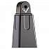 GroundsKeeper Cigarette Waste Collector, Pyramid, 1 gal, 12.25 x 39.75,  Black (257088BLA)