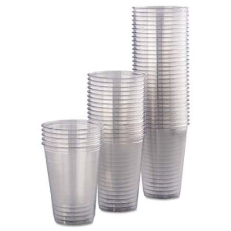 Dart Ultra Clear Cups, 12 oz, PET, 50/Bag, 20 Bags/Carton (TP22)