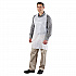 Poly Apron, 24 x 42, One Size Fits Most, White, 100/Pack, 10 Packs/Carton (DA2442)