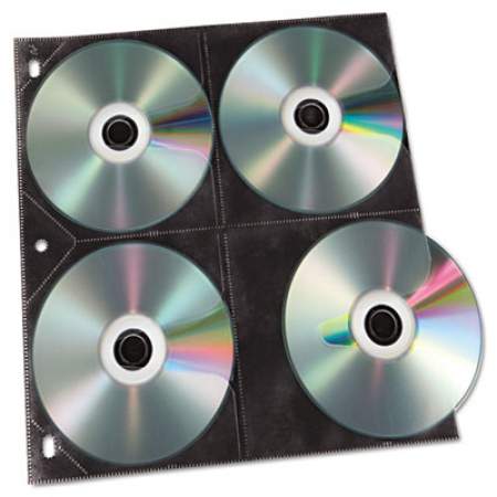 Vaultz Two-Sided CD Refill Pages for Three-Ring Binder, 50/Pack (VZ01415)