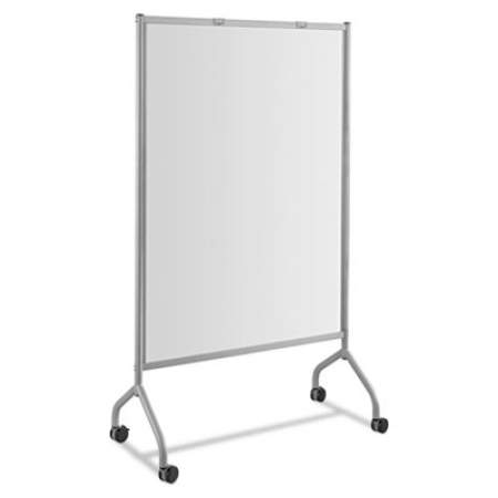 Safco Impromptu Magnetic Whiteboard Collaboration Screen, 42w x 21.5d x 72h, Gray/White (8511GR)