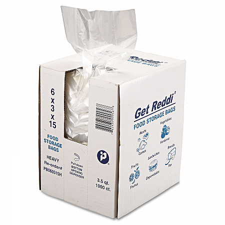 Food Bags, 112 oz, 6