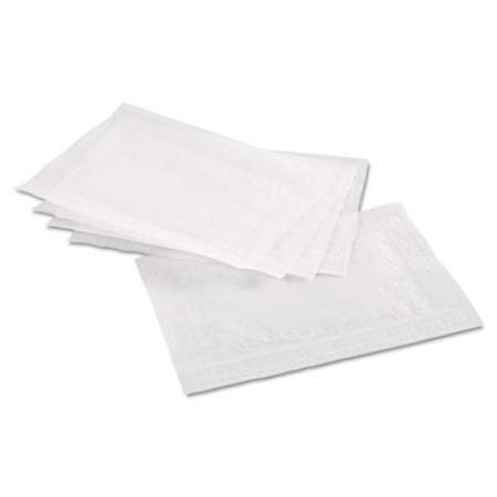 Hoffmaster Classic Embossed Straight Edge Placemats, 10 x 14, White, 1,000/Carton (601SE1014)