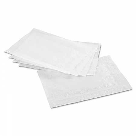 Placemats with Embossed Surface, Straight Edges, 14