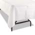 Hoffmaster Cellutex Table Covers, Tissue/Polylined, 54" x 108", White, 25/Carton (210130)