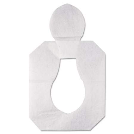 HOSPECO Health Gards Toilet Seat Covers, Half-Fold, 14.25 x 16.5, White, 250/Pack, 4 Packs/Carton (HG1000)