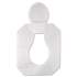 HOSPECO Health Gards Toilet Seat Covers, Half-Fold, 14.25 x 16.5, White, 250/Pack, 4 Packs/Carton (HG1000)