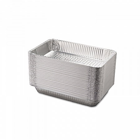 Aluminum Steam Table Pans, Full-Size Deep, 65 Gauge, 3.19