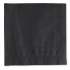 Hoffmaster Tissue/poly Tablecovers, 54" X 108", Black, 25/carton (220613)