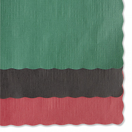 Placemats, Smooth Surface, Scalloped Edges, 13.5