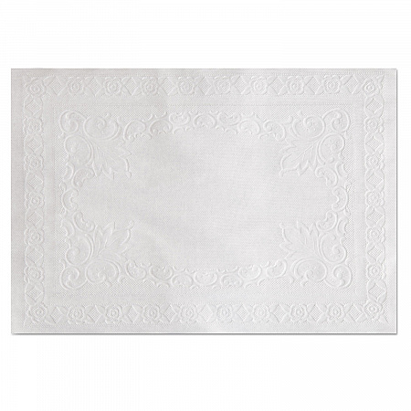 Placemats with Embossed Surface, Straight Edges, 14