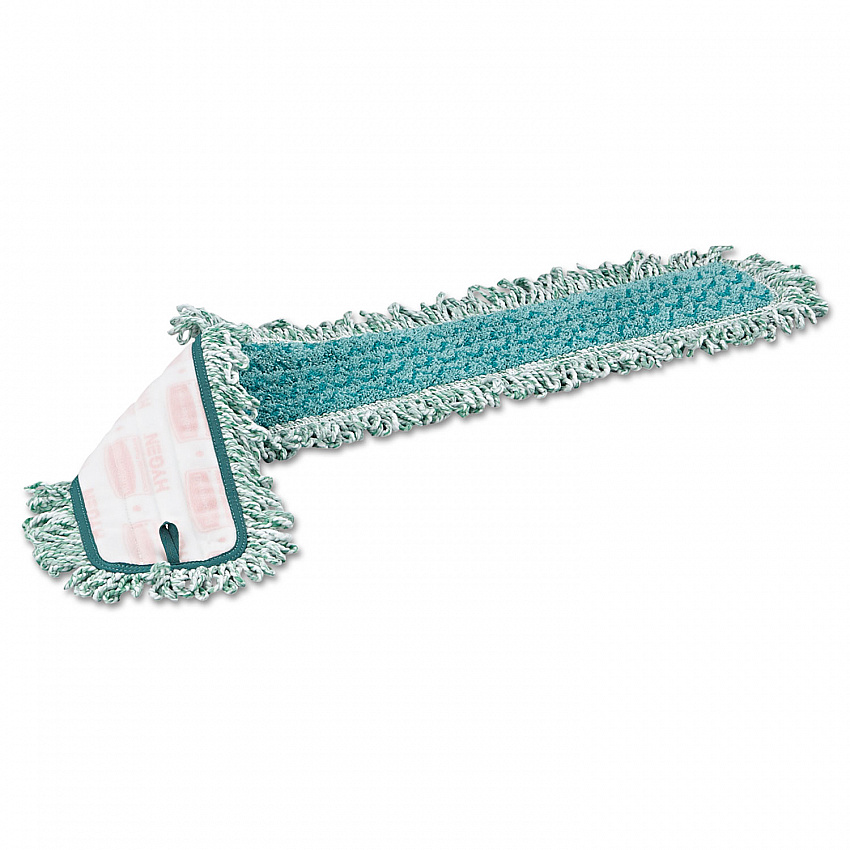 HYGEN Dry Dusting Mop Heads with Fringe, 36", Microfiber, Green (Q438)