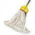 Web Foot Wet Mop Head, Shrinkless, Cotton/Synthetic, Large, White,  6/Carton (A253WHI)