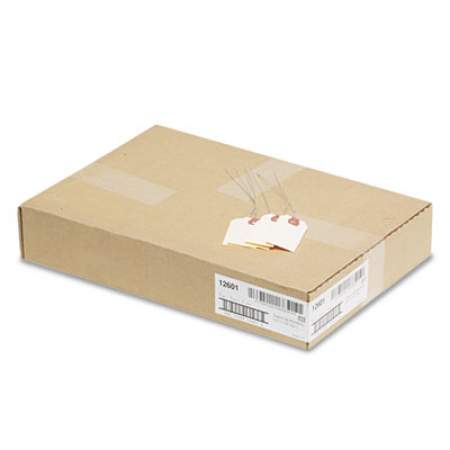 Avery Double Wired Shipping Tags, 11.5 pt. Stock, 2.75 x 1.38, Manila, 1,000/Box (12601)