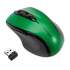 Kensington Pro Fit Mid-Size Wireless Mouse, 2.4 GHz Frequency/30 ft Wireless Range, Right Hand Use, Emerald Green (72424)