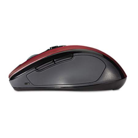 Kensington Pro Fit Mid-Size Wireless Mouse, 2.4 GHz Frequency/30 ft Wireless Range, Right Hand Use, Ruby Red (72422)