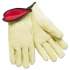 MCR Safety Premium Grade Leather Insulated Driver Gloves, Cream, X-Large, 12 Pairs (3250XL)