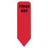 Redi-Tag Arrow Message Page Flags in Dispenser, "FIRMAR AQUI", Red, 120 flags/PK (82025)