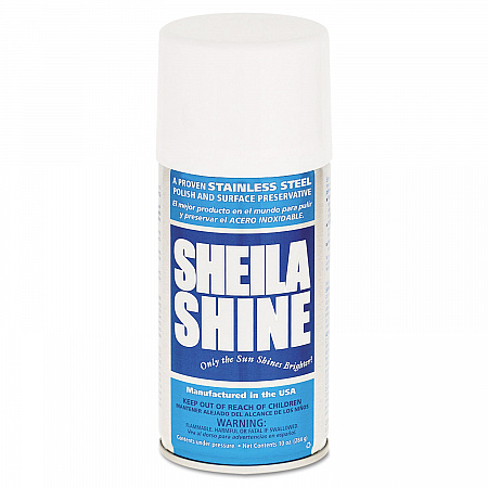 Stainless Steel Cleaner and Polish, 10 oz Aerosol Spray, 12/Carton (1CT)