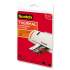 Scotch Laminating Pouches, 5 mil, 4.33" x 6.33", Gloss Clear, 20/Pack (TP590020)
