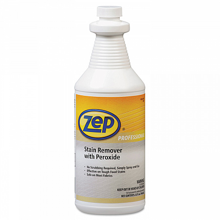 Stain Remover with Peroxide, Unscented, 32 oz Bottle, 6/Carton (1041705)