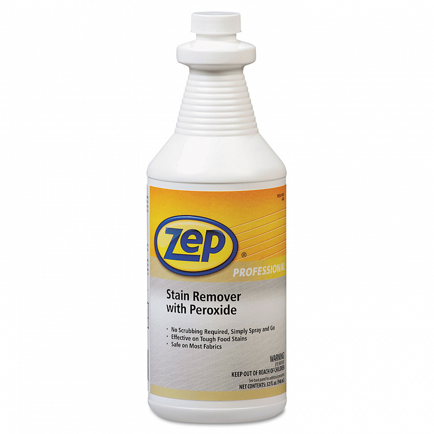 Stain Remover with Peroxide, Unscented, 32 oz Bottle, 6/Carton (1041705)