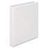 Wilson Jones Heavy-Duty D-Ring View Binder with Extra-Durable Hinge, 3 Rings, 1" Capacity, 11 x 8.5, White (38514W)