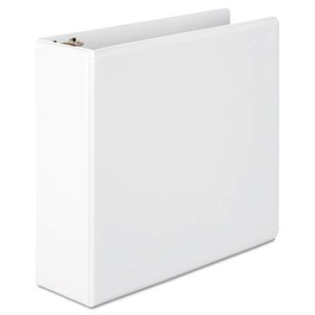 Wilson Jones Heavy-Duty D-Ring View Binder with Extra-Durable Hinge, 3 Rings, 3" Capacity, 11 x 8.5, White (38549W)