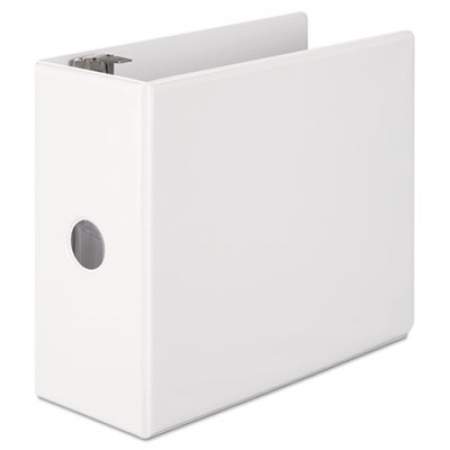 Wilson Jones Heavy-Duty D-Ring View Binder with Extra-Durable Hinge, 3 Rings, 5" Capacity, 11 x 8.5, White (38550W)