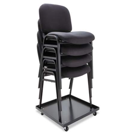 Alera Stacking Chair Dolly, 22.44w x 22.44d x 3.93h, Black (SCCART)