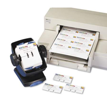 Avery Small Rotary Cards, Laser/Inkjet, 2.17 x 4, White, 8 Cards/Sheet, 400 Cards/Box (5385)