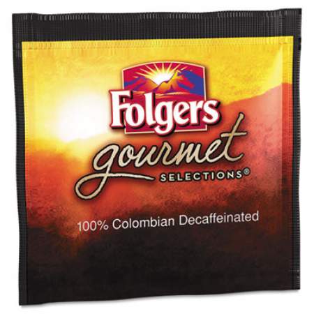 Folgers Gourmet Selections Coffee Pods, 100% Colombian Decaf, 18/Box (63101)