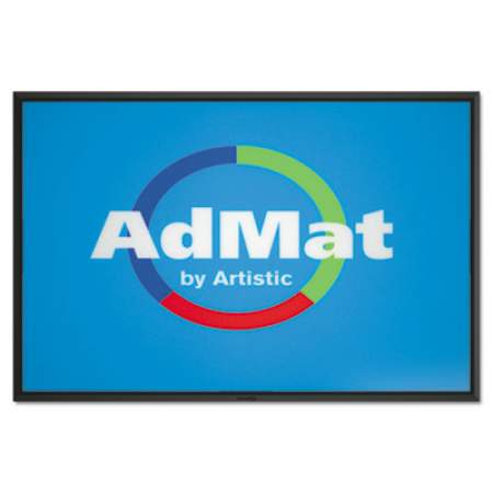 Artistic AdMat Counter-Top Sign Holder and Signature Pad, 11 x 17, Black Base (25201)