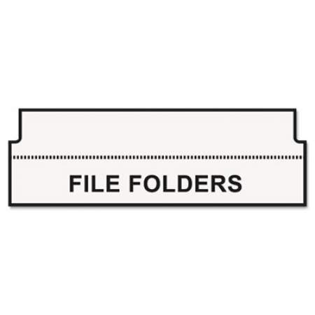DYMO LabelWriter Hanging File Folder Tab Inserts, 0.56" x 2", White, 260 Labels/Roll (30376)