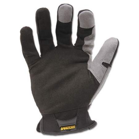 Ironclad Workforce Glove, Medium, Gray/Black, Pair (WFG03M)