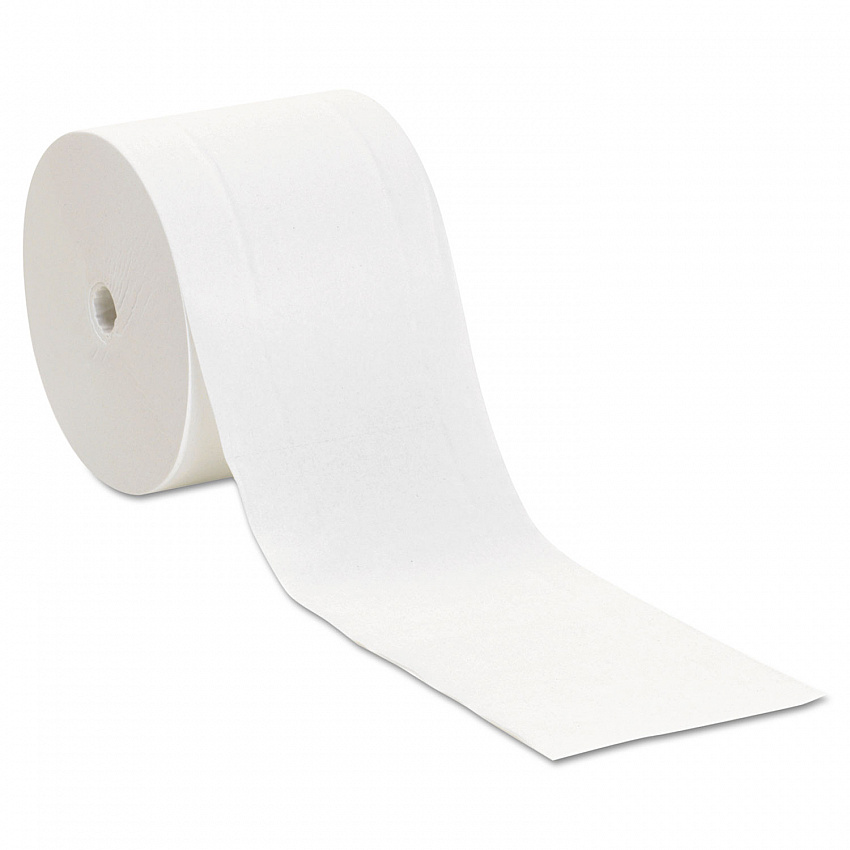 Compact Coreless Bath Tissue, Septic Safe, 2-Ply, White, 1,000 Sheets/Roll, 36 Rolls/Carton (19375)