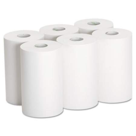 Georgia Pacific Professional Hardwound Paper Towel Roll, Nonperforated, 9 x 400ft, White, 6 Rolls/Carton (26610)
