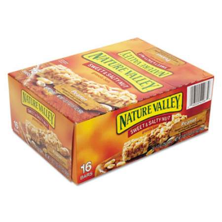 Nature Valley Granola Bars, Sweet and Salty Nut Peanut Cereal, 1.2 oz Bar, 16/Box (SN42067)