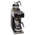 BUNN VP17-2 Compact Two Burner Pourover Coffee Brewer, Stainless Steel, Black (VP172BLK)
