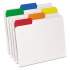 Pendaflex Poly File Folders, 1/3-Cut Tabs, Letter Size, Clear, 25/Box (55702)