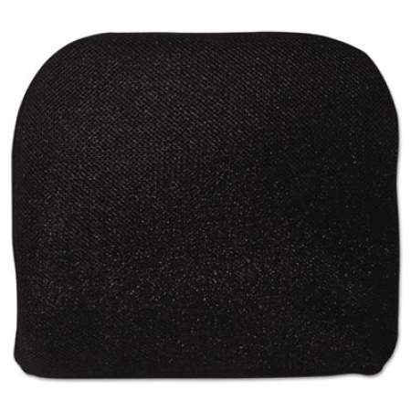 Advantus Memory Foam Massage Lumbar Cushion, 12.75 x 3.75 x 12, Black (602804MH05)