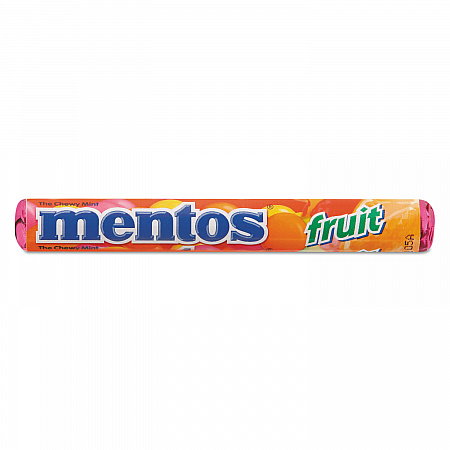 Chewy Mints, 1.32 oz, Mixed Fruit, 15 Rolls/Box (4181)
