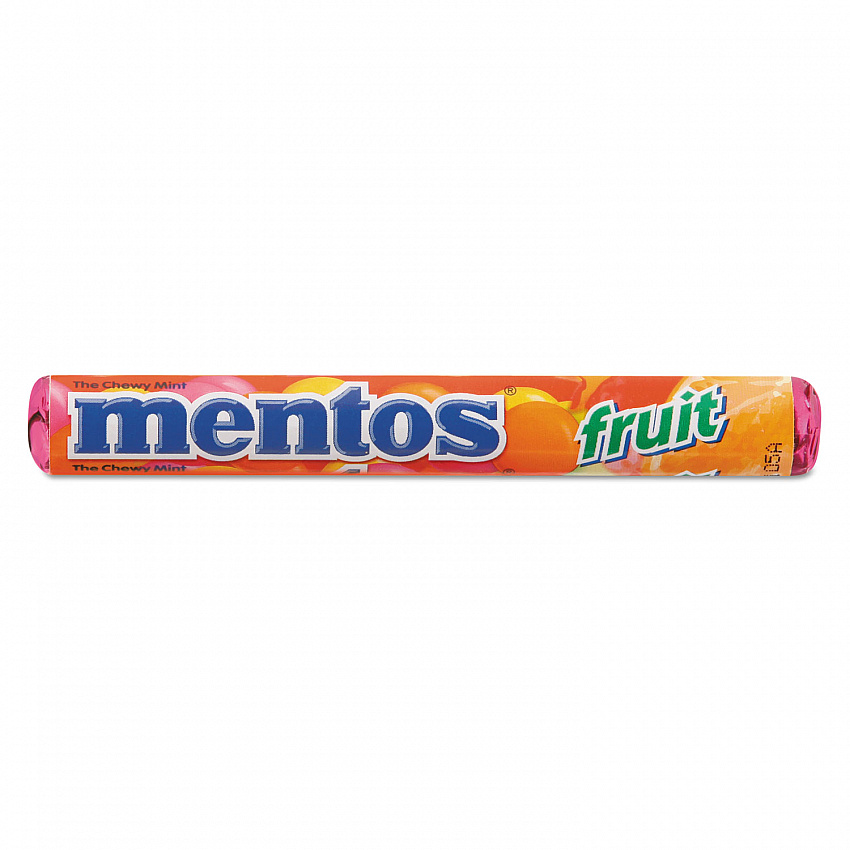 Chewy Mints, 1.32 oz, Mixed Fruit, 15 Rolls/Box (4181)