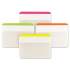 Post-it Tabs Tabs, Lined, 1/5-Cut Tabs, Assorted Brights, 2" Wide, 24/Pack (686F1BB)