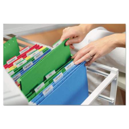 Post-it Tabs 2" Angled Tabs, Lined, 1/5-Cut Tabs, Assorted Primary Colors, 2" Wide, 24/Pack (686A1)